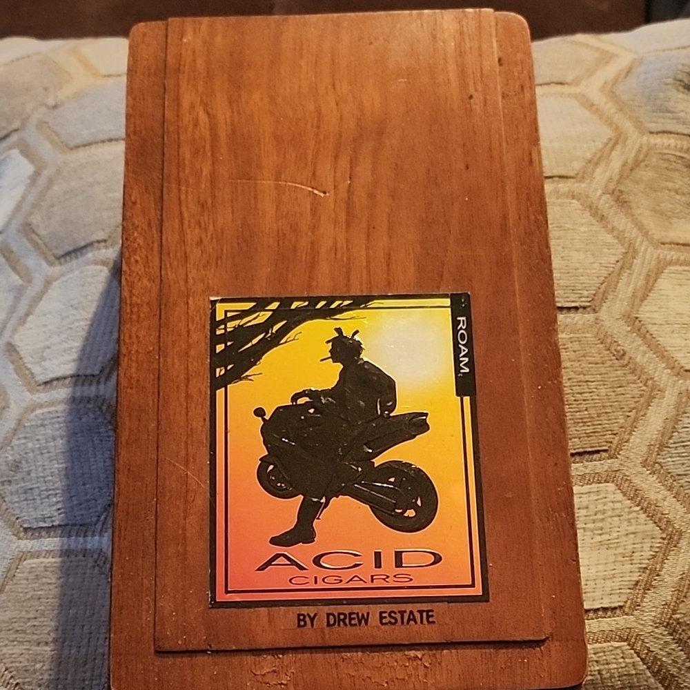 Wooden Storage Box - Brown